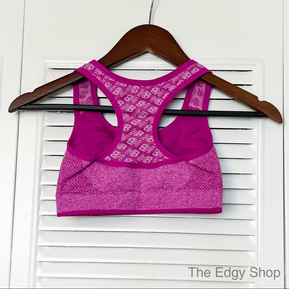 New Balance | Seamless Racerback Sports Bra - Picture 3 of 4